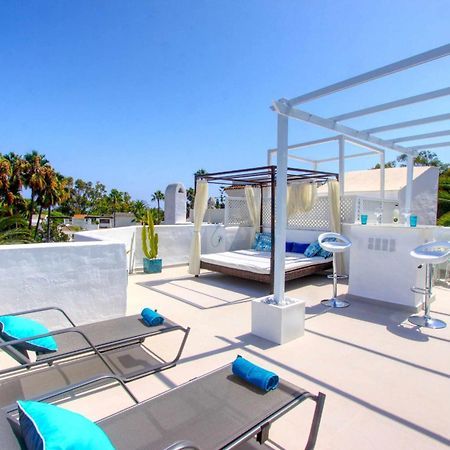 1108 Beachfront 2 Apartments With Roofterrace 80Mtrgt Beach 3 Pools Marbella Exterior foto